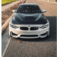 Carbon Fiber Front Lip V3 for BMW F80 M3 F82 F83 M4 - Bull Boost Performance