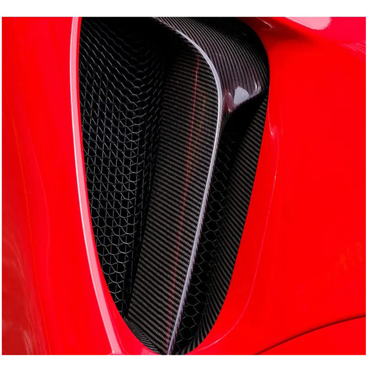 Carbon Fiber Side Air Duct Vent for Ferrari SF90 - Bull Boost Performance