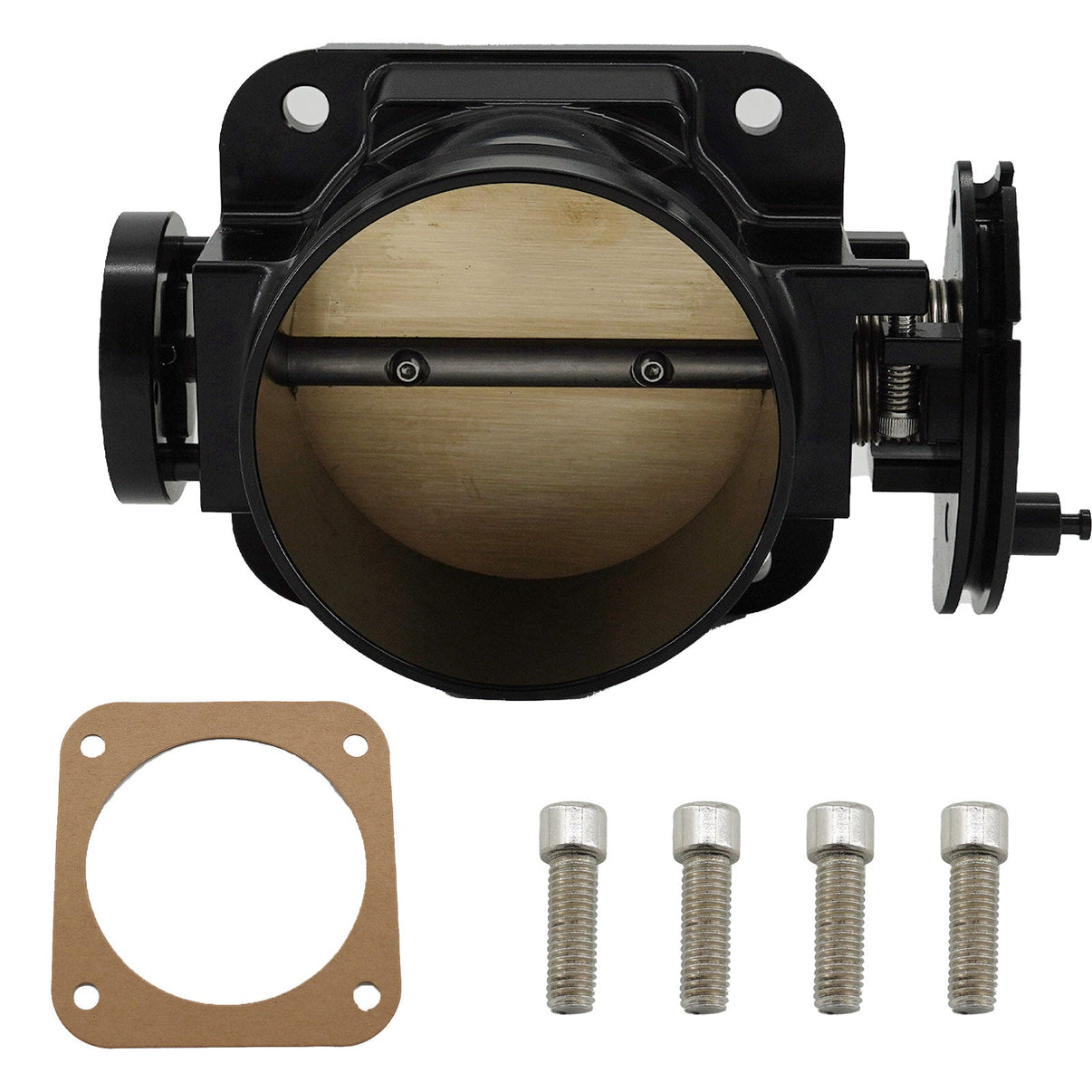 90mm Billet Throttle Body 2JZ-GE FFIM for 1992-02 Supra SC300 IS300 GS300 2J US - Bull Boost Performance