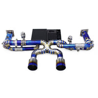 Titanium Valved Catback Exhaust for Porsche 911 991 991.2 Carrera S 3.0T - Bull Boost Performance