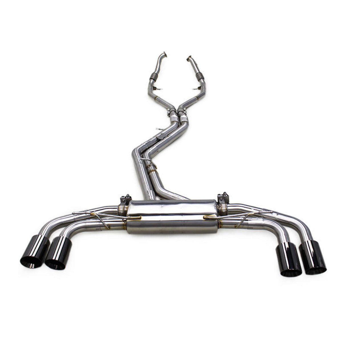 Stainless Steel Valved Catback Exhaust System for Audi SQ5 8R FY 3.0T - Bull Boost Performance