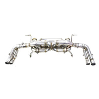 Stainless True F1 Valved Exhaust System for Audi R8 V8 V10 4.2 5.2 2017–23 Type 4S - Bull Boost Performance