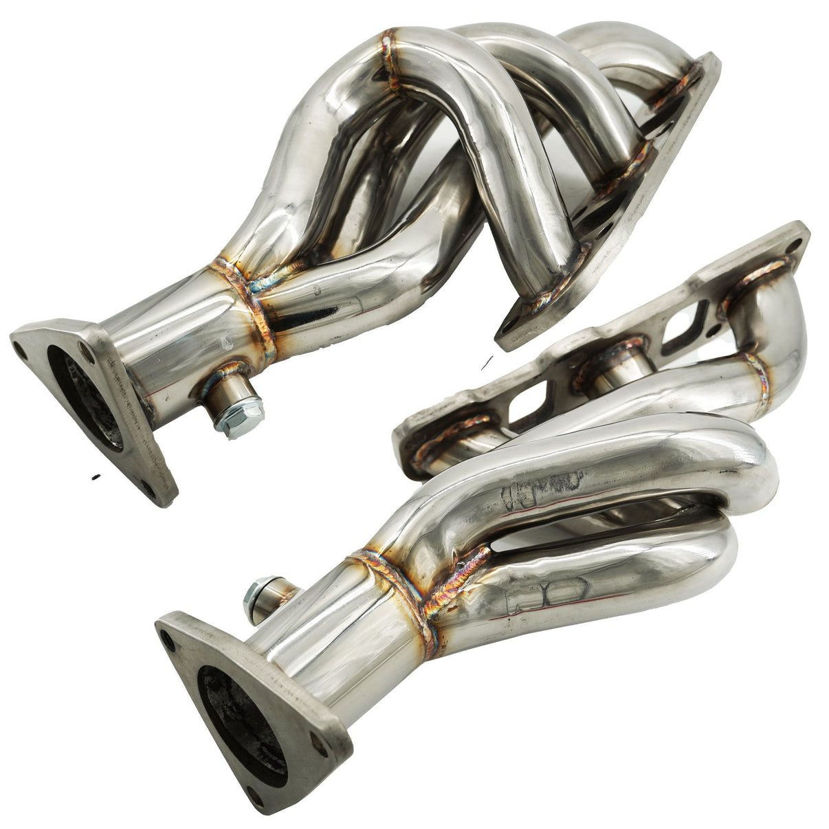 Hi Flow Exhaust System Headers Shorty Tubes for 08+ 350Z 370Z G37 VQ35HR VQ37HR - Bull Boost Performance