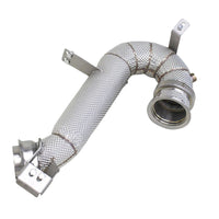 High Flow Race Stainless Downpipe for Mercedes Benz AMG GT53 GLE53 E53 3.0T - Bull Boost Performance
