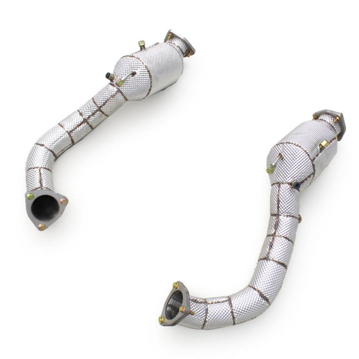 Catted High Flow Exhaust Downpipe for Porsche Cayman 718 GT4 RS 4.0L 2022-2025 - Bull Boost Performance