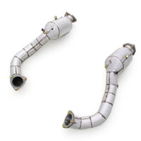 Catted High Flow Exhaust Downpipe for Porsche Cayman 718 GT4 RS 4.0L 2022-2025 - Bull Boost Performance