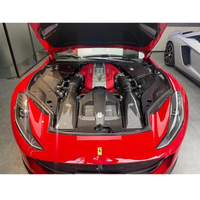 Dry Carbon Fiber Engine Interior Kit for Ferrari 812 Superfast - Bull Boost Performance