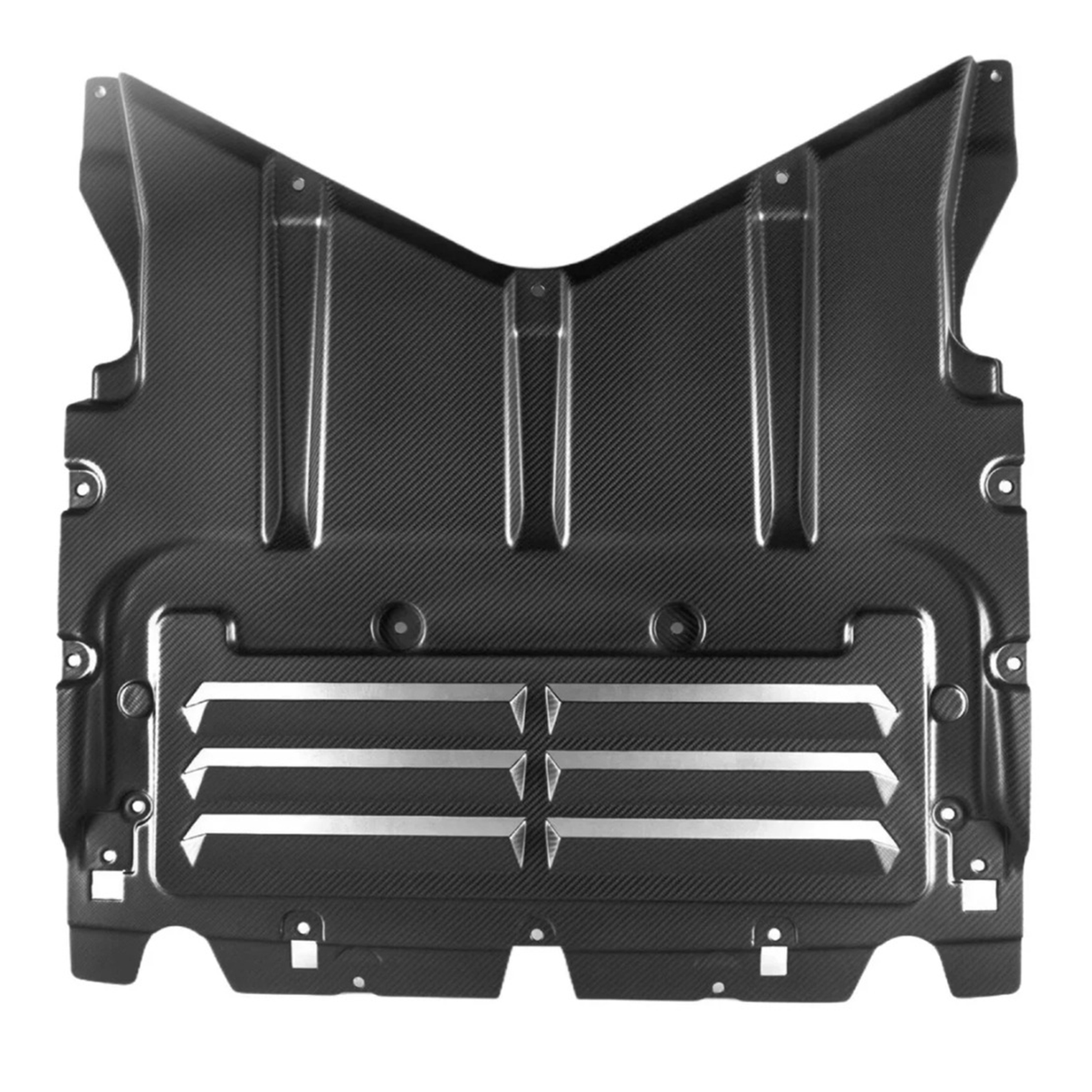 Pre-Preg Carbon Fiber Oil Cooler Skid Plate for BMW G90 G99 M5 - Bull Boost Performance