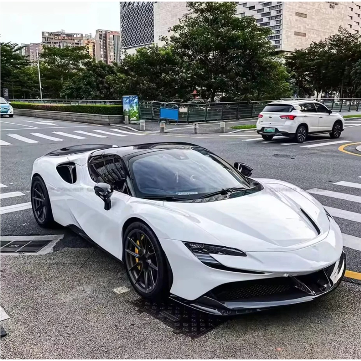 Prepreg Carbon Fiber OEM Style Aero Body Kit for Ferrari SF90 - Bull Boost Performance