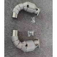 High Flow Catted 200 Cell Downpipes for Porsche 911 997.1 Turbo 3.6T - Bull Boost Performance