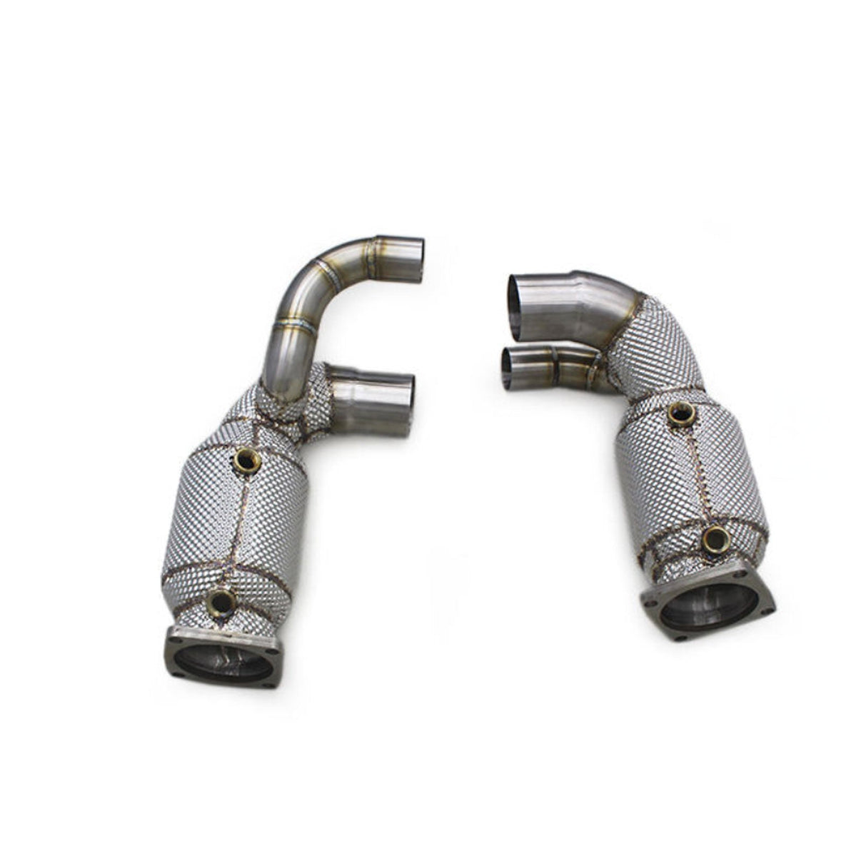 Sport Catted Exhaust Downpipe for Porsche Carrera 911 991.2 GT3 3.0T 2017+ - Bull Boost Performance