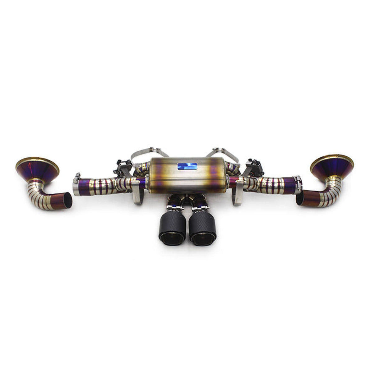 Titanium OEM Style Catback Exhaust for Porsche 992 992.1 992.2 GT3 RS GT3RS 4.0 - Bull Boost Performance