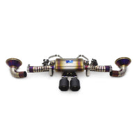 Titanium OEM Style Catback Exhaust for Porsche 992 992.1 992.2 GT3 RS GT3RS 4.0 - Bull Boost Performance