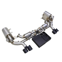 304ss Valved Catback Exhaust for Porsche 911 997.1 997.2 Carrera 4S - Bull Boost Performance