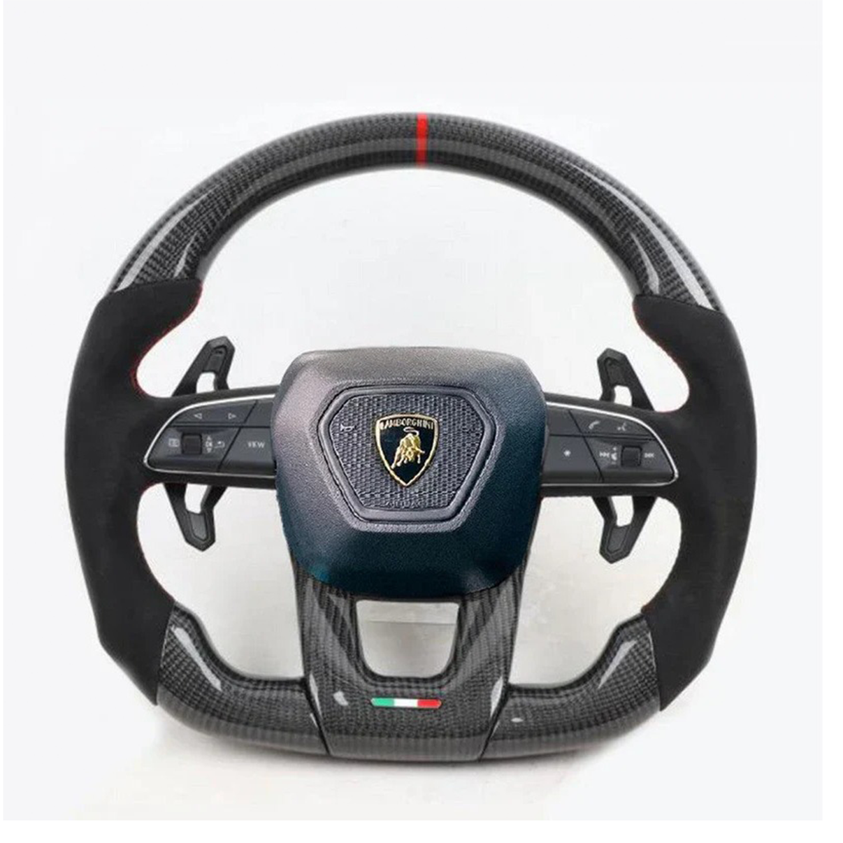 Full Custom Carbon Fiber Steering Wheel for Lamborghini Urus - Bull Boost Performance