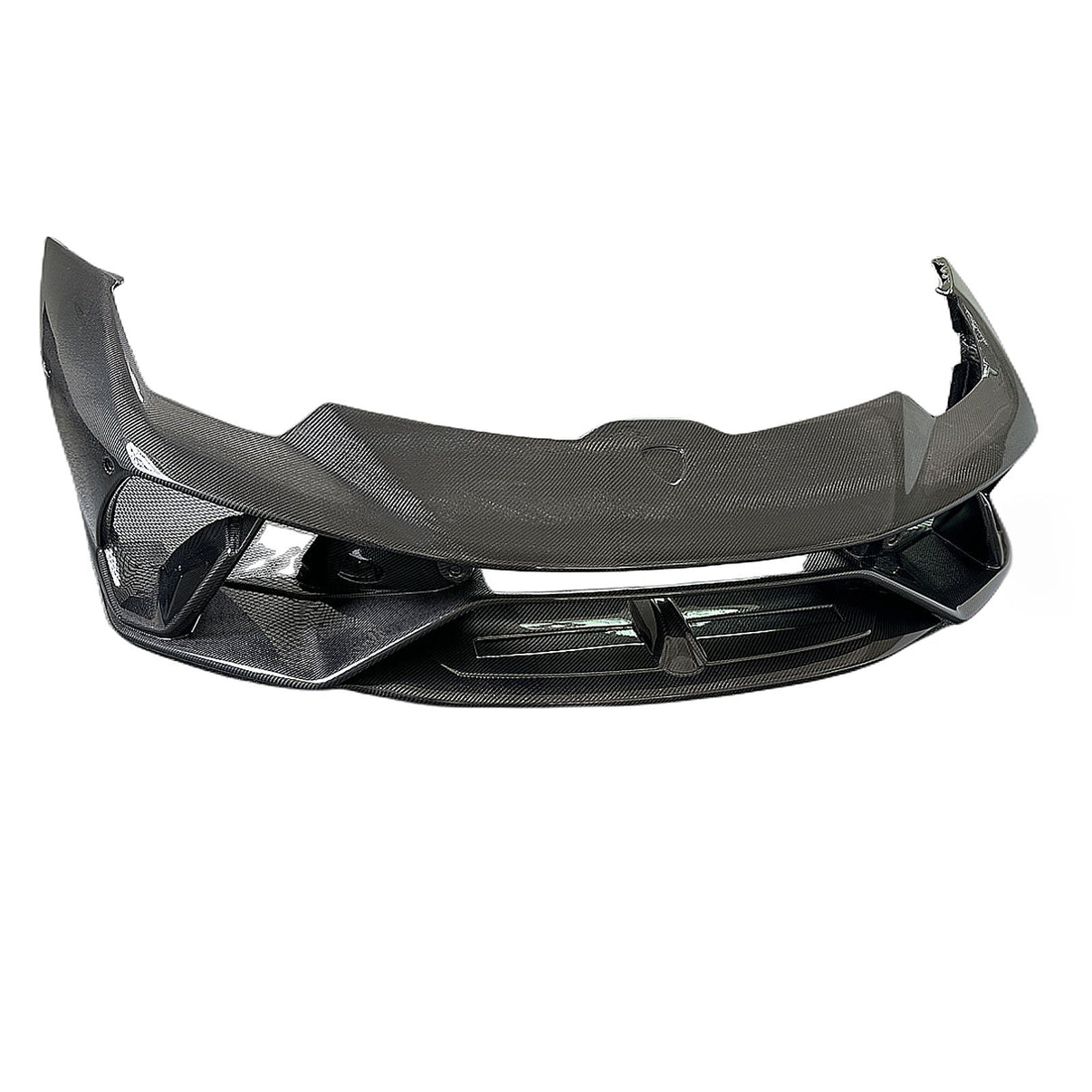 Performante Style Full Carbon Fiber Front Bumper for Lamborghini Huracan LP580 LP610 - Bull Boost Performance