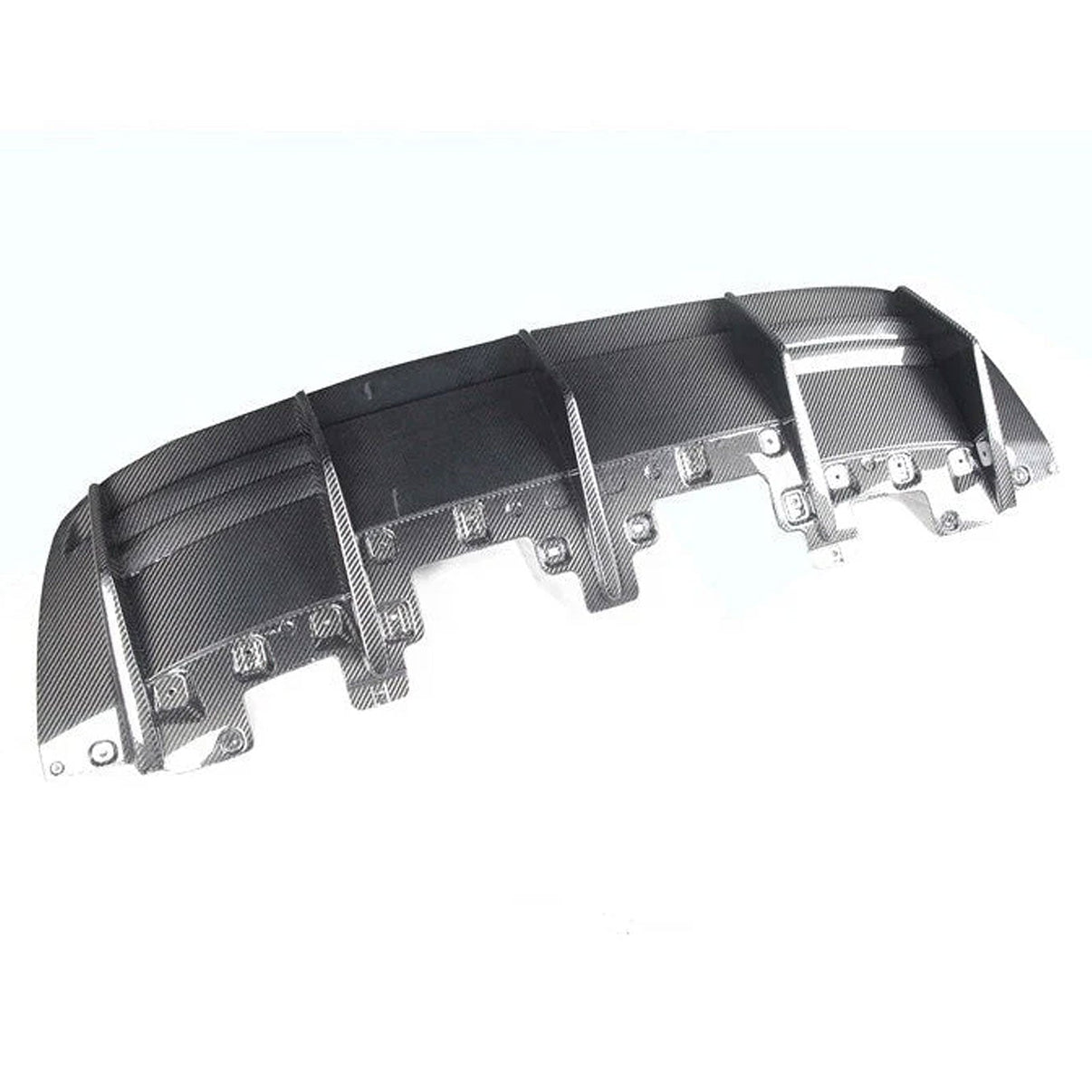 Aggressive Carbon Fiber Rear Diffuser V1 for Lamborghini Huracan EVO - Bull Boost Performance
