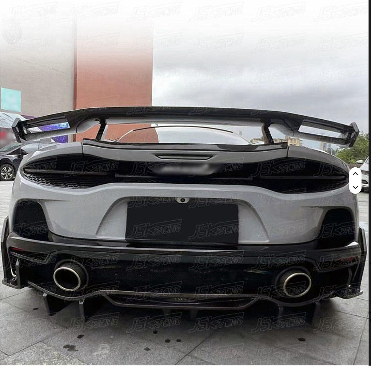PRO Style Carbon Fiber Vented Aerodynamic Trunk Wing Spoiler for McLaren GT - Bull Boost Performance