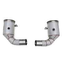 304 Catted Downpipe for Porsche Carrera Turbo S 992 992.1 992.2 GT3 RS GT3RS - Bull Boost Performance