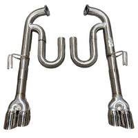 3" Axle Back Exhaust For Pontiac G8 GT GXP 6.0L 3.5" Quad Tips High Flow 304ss - Bull Boost Performance