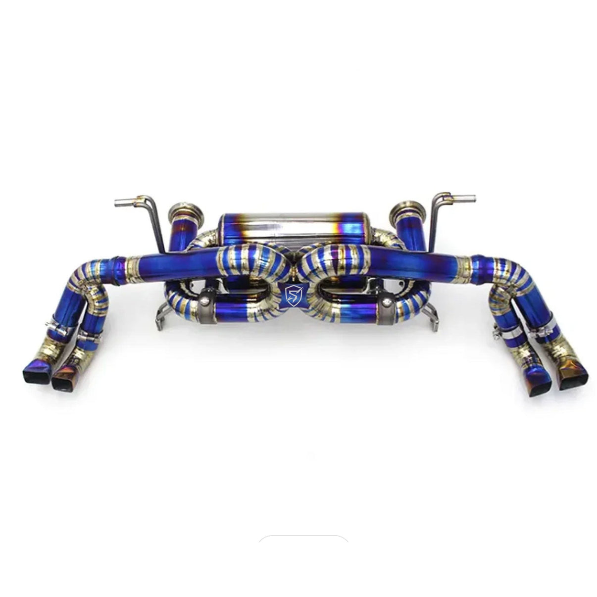 Titanium True F1 Valved Exhaust System for Audi R8 2008–15 Type 42 - Bull Boost Performance