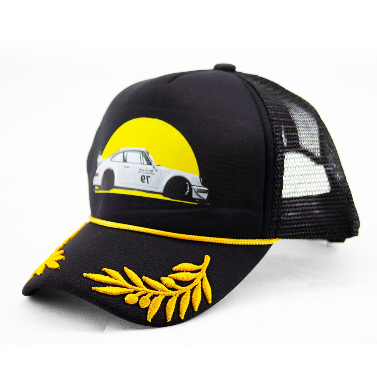 Bull Boost Porsche Baseball Style Premium Mesh Hat - Bull Boost Performance