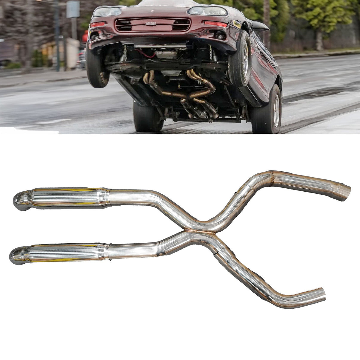 93-02 LS1 LT1 F Body 3" Duals for Camaro Trans AM Firebird Exhaust Z28 SS - Bull Boost Performance