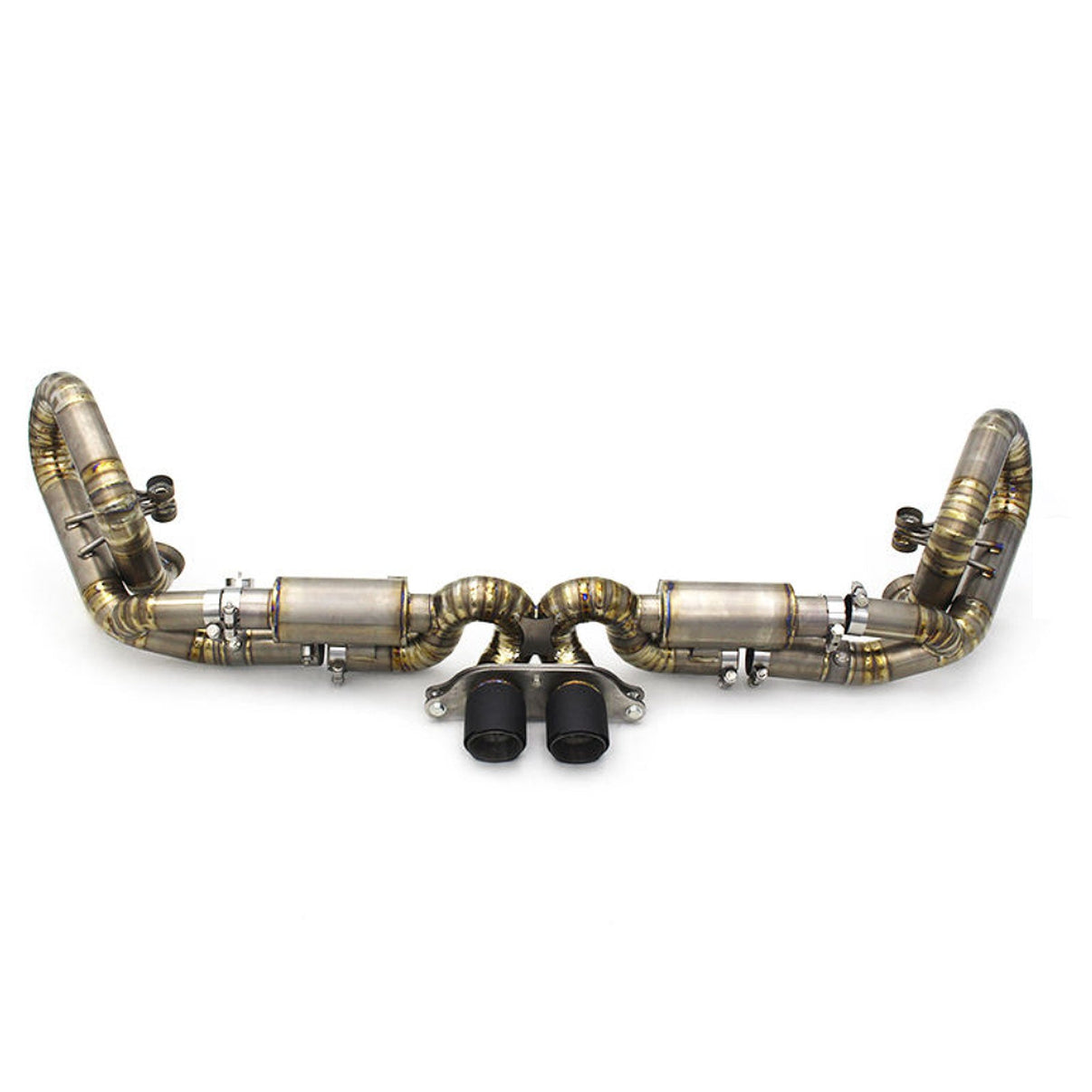 Titanium Valved Catback Exhaust for Porsche 911 991 991.1 991.2 GT3 4.0T - Bull Boost Performance