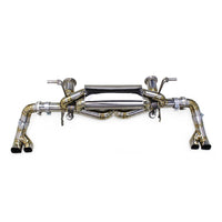 Titanium True F1 Valved Exhaust System for Audi R8 V8 V10 4.2 5.2 2017–23 Type 4S - Bull Boost Performance