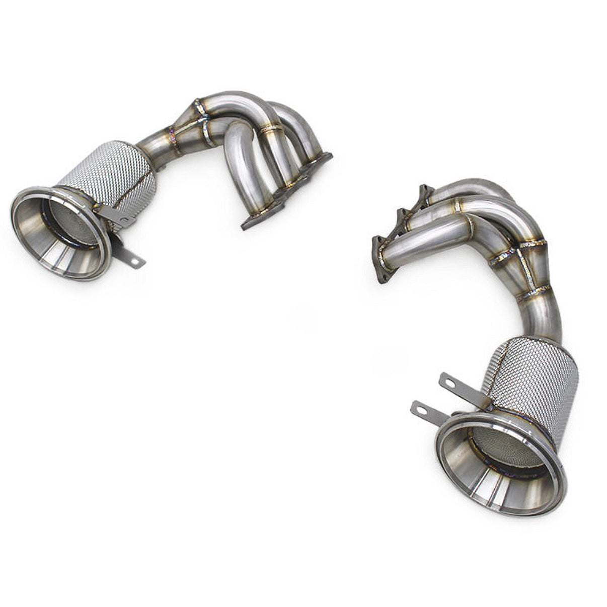 Exhaust Manifold With Catalyst Downpipe for Porsche 992 992.1 992.2 GT3 RS GT3RS 4.0 - Bull Boost Performance