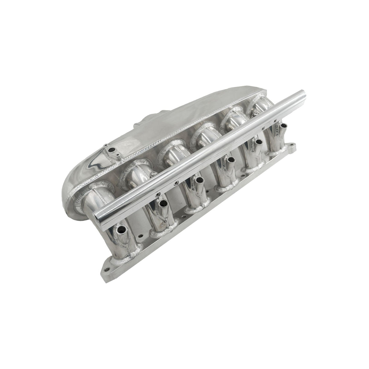HI Flow Intake Manifold Fuel Rail for BMW N54 135i 335i 535i E90 Polished - Bull Boost Performance