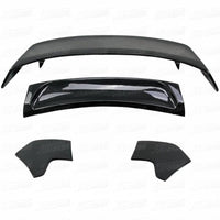 TA Style Half Carbon Fiber Spoiler for Porsche Cayman 987 05-12 - Bull Boost Performance
