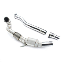 High Flow Racing Stainless Exhaust Downpipe for Audi S3 2.0T - Bull Boost Performance