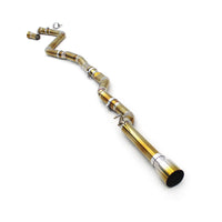 Titanium High Flow Single Exhaust Pipe for Toyota Supra A90 A91 3.0T B58 - Bull Boost Performance