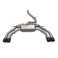 Stainless Valved Catback Exhaust System for Audi TT TTS RS 8J MK2 2.0T - Bull Boost Performance