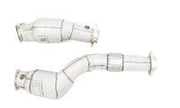High Flow Catted Downpipes for BMW S58 G80 G82 G87 M2 M3 M4 - Bull Boost Performance