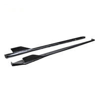 Carbon Fiber Side Skirts Extensions for Porsche Cayman 718 16-19 - Bull Boost Performance