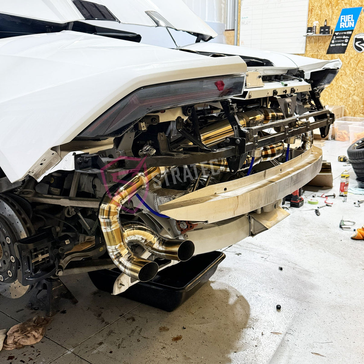 True F1 Exhaust System for Lamborghini Huracan LP580 LP610 5.2L 2014-24 - Bull Boost Performance