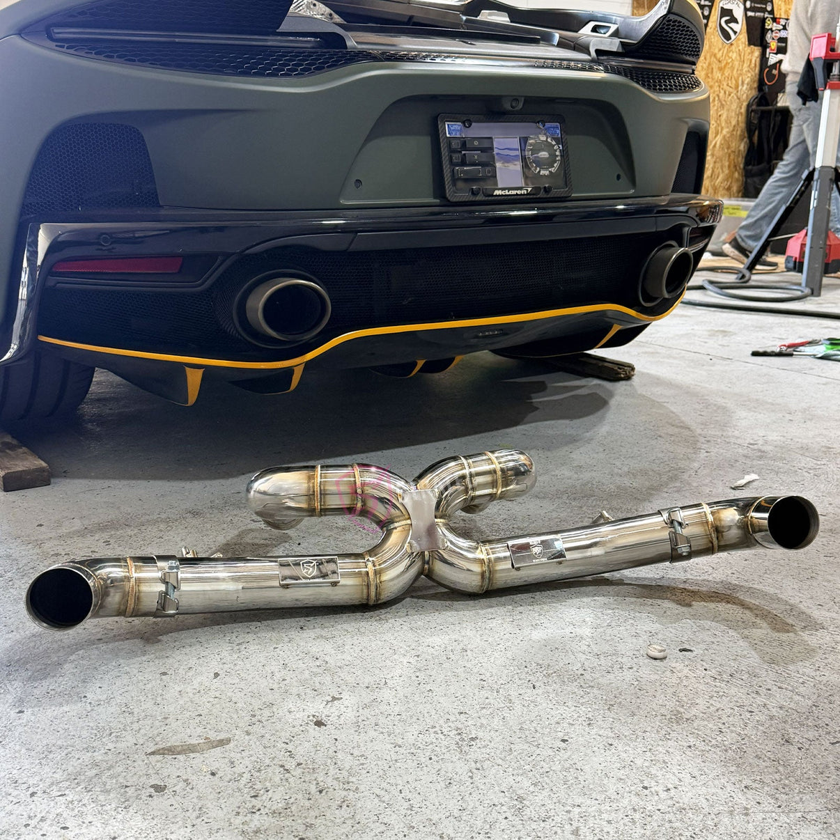 304 Stainless Performance Catback Exhaust System for McLaren GT - Bull Boost Performance
