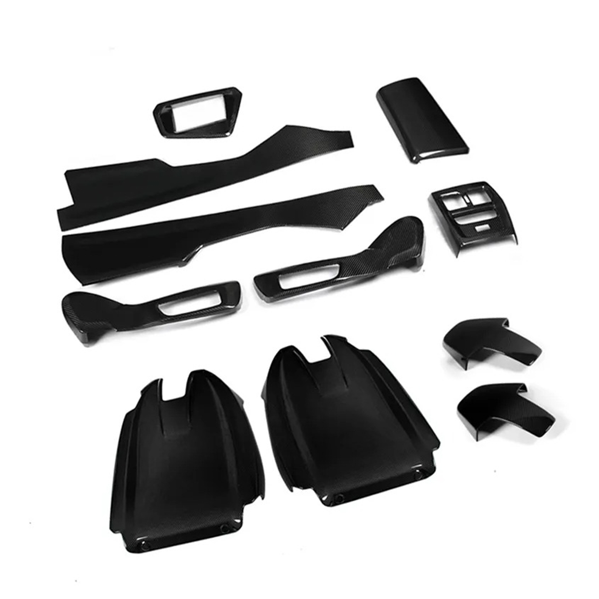 Prepreg Carbon Fiber Full Interior Panel Cover Kit for BMW G87 M2 G80 G81 M3 G82 M4 M440i - Bull Boost Performance