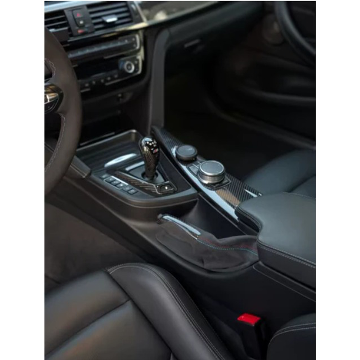 MP Style Carbon Fiber & Alcantara Interior Set for BMW F Chassis Models - Bull Boost Performance