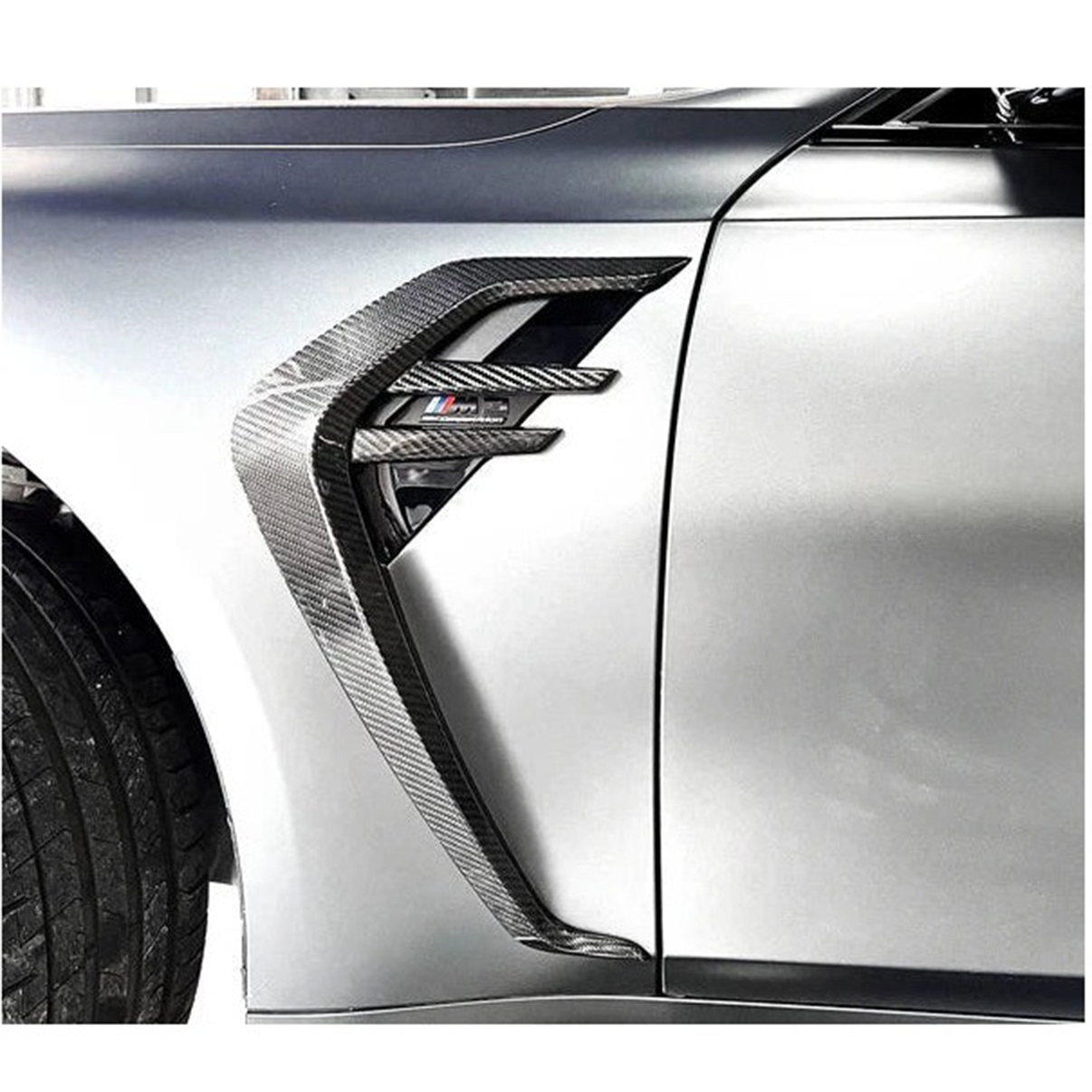 Carbon Fiber Fender Vent Add-Ons for BMW G80 G81 G82 G83 M3 M4 - Bull Boost Performance