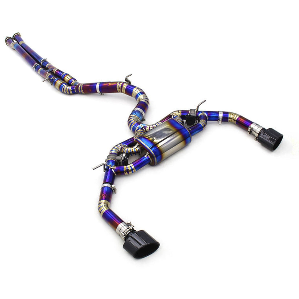 Titanium Valved Catback Exhaust System for Audi RS3 TTRS 2.5T - Bull Boost Performance