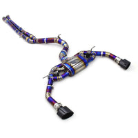 Titanium Valved Catback Exhaust System for Audi RS3 TTRS 2.5T - Bull Boost Performance