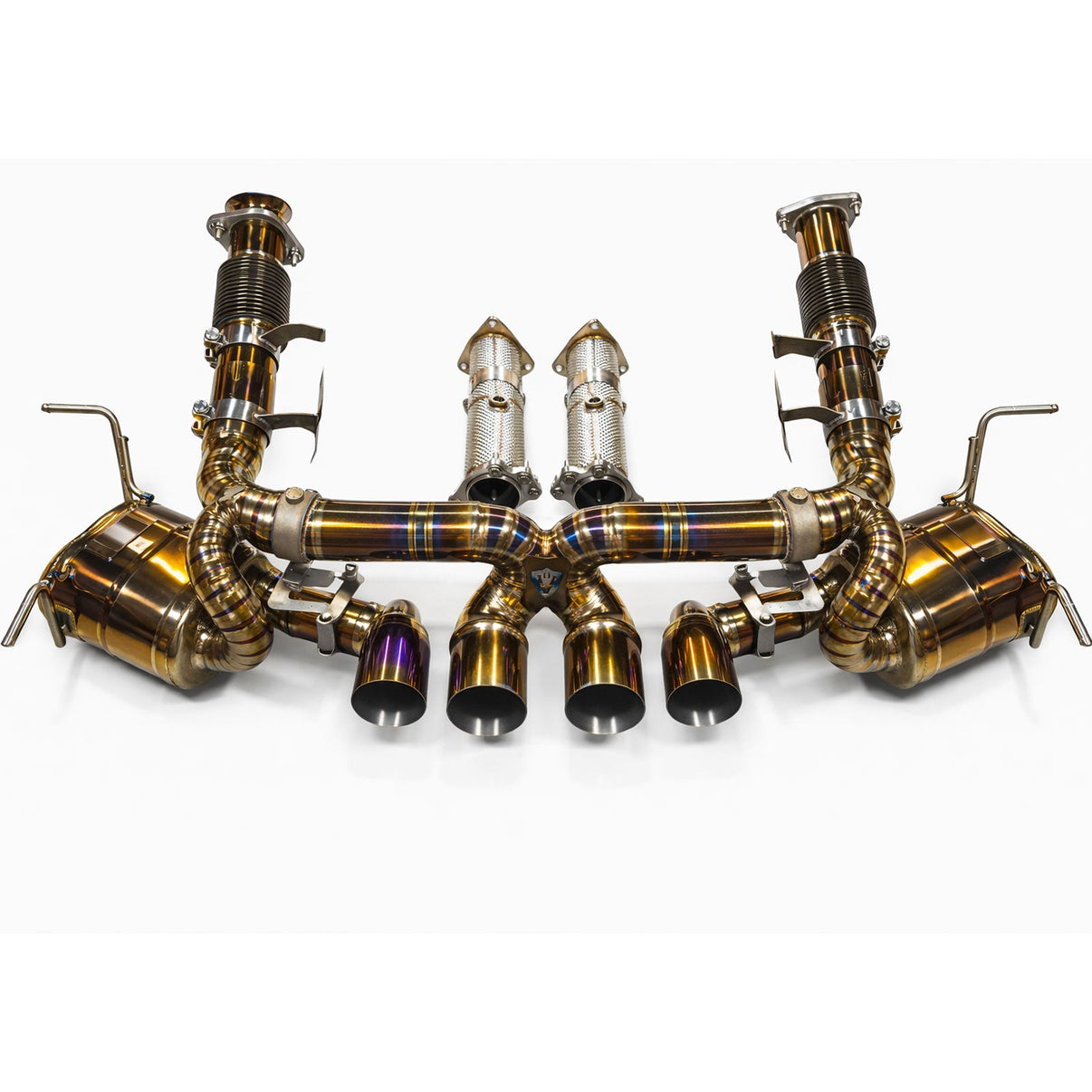 Z06 Titanium Valved Catback Exhaust for Chevrolet Corvette C8 6.2L - Bull Boost Performance