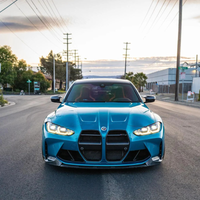 M Performance Style Carbon Fiber Front Lip for BMW G80 M3 G82 M4 - Bull Boost Performance
