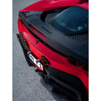 Carbon Fiber Rear Spoiler for Ferrari SF90 - Bull Boost Performance