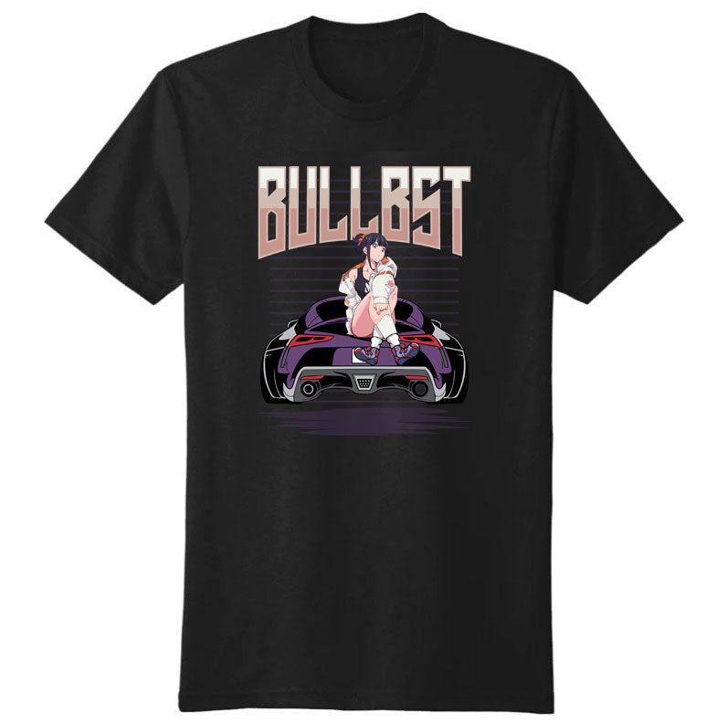 Supra Anime Girl Regular Heavy Cotton Pre Shrunk Shirt - Bull Boost Performance