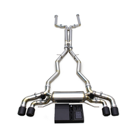 Titanium Valved Catback Exhaust System for BMW M5 F90 4.4T - Bull Boost Performance