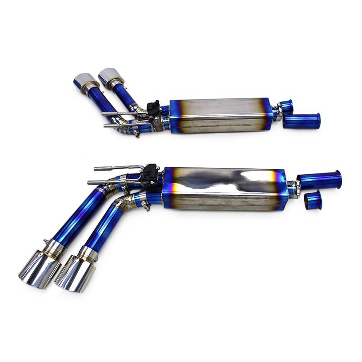STRATEC Titanium Valved Catback Exhaust System for Mercedes Benz G63 AMG W464 4.0T - Bull Boost Performance